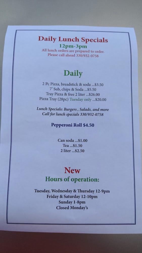 Marko's Pizza Menu image 3